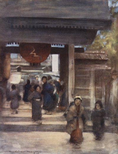 Vejen til templet af Mortimer Ludington Menpes